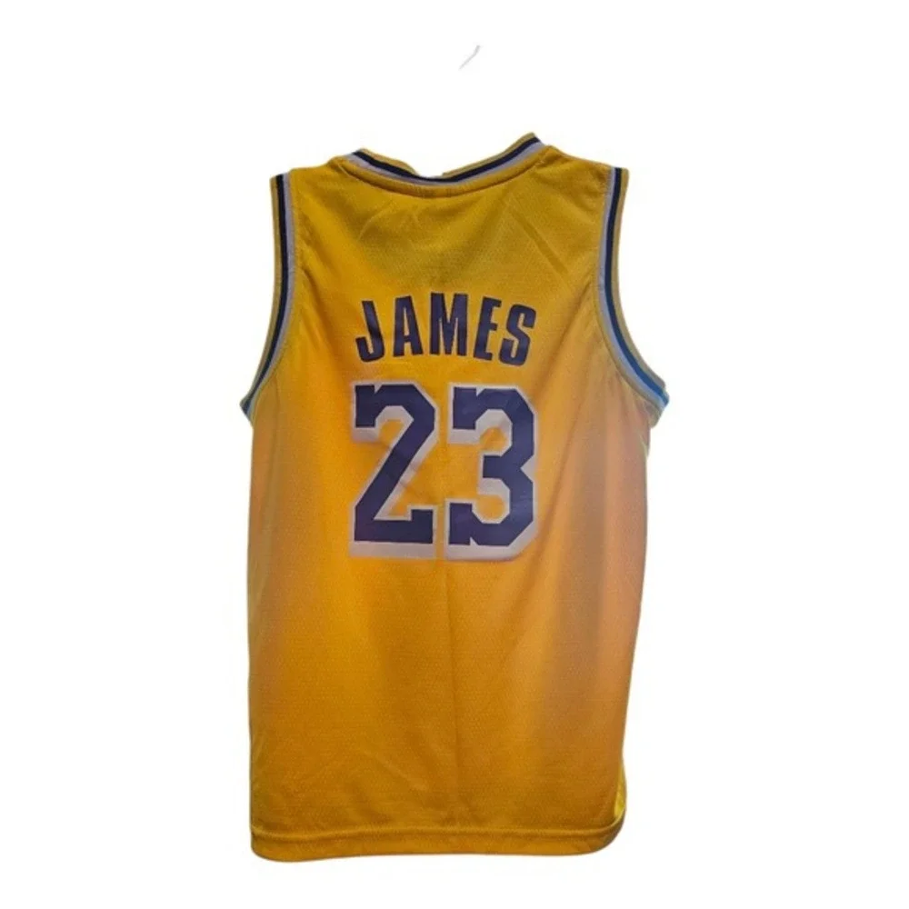 James 23 Basketball Jersey & Headband‎ Set Activewear Athletic Sportswear